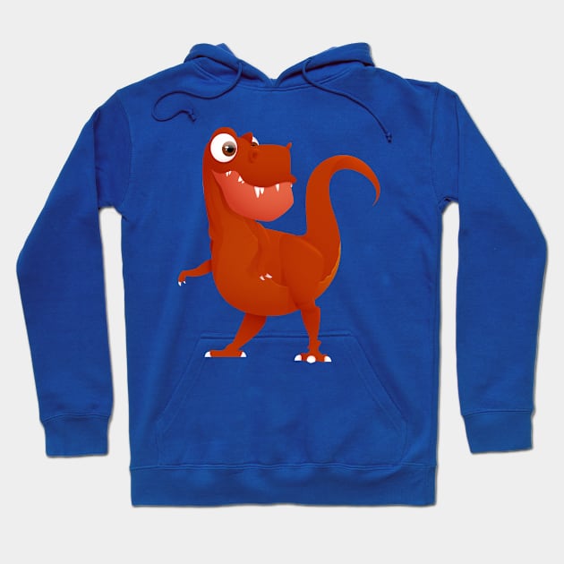 T rex Hoodie by Mako Design 